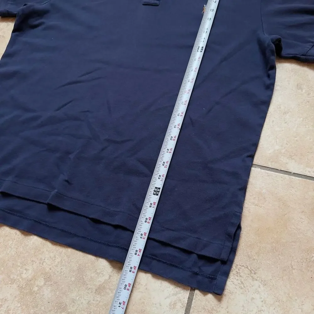 Polo by Ralph Lauren Navy Short Sleeve Polo Shirt - Size L